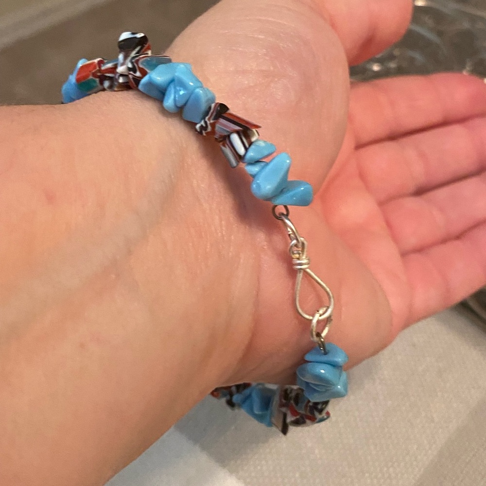 Handmade pebble bracelets-2 - Picture 5 of 11